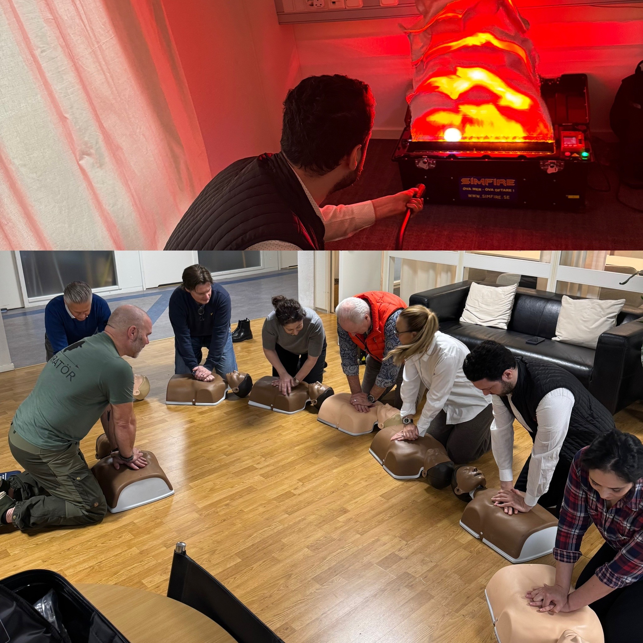 Utbildningsdag HLR och brand